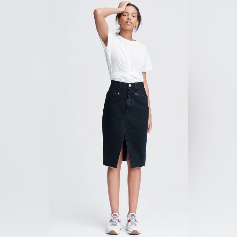 RAG & BONE SUPER HIGH-RISE PENCIL‎ SKIRT IN OUTERBANKS NWT WOMEN'S